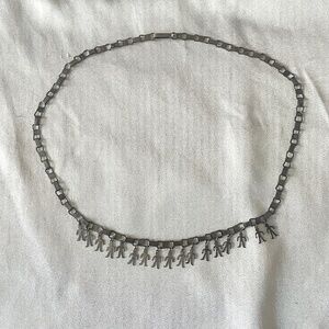 Vintage 1980's People Necklace
